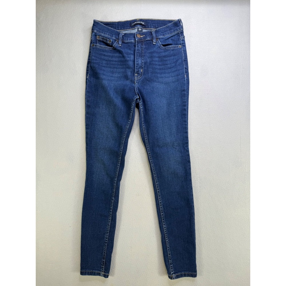 Calvin Klein‎ Jeans High Rise Skinny Jeans Women's Size 27 Medium Blue